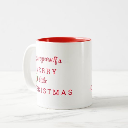 Mug café de vacances (Devant gauche)