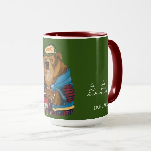 Mug café de vacances (Devant droit)