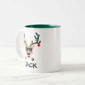 Mug café de vacances | Reindeer Cool (Devant gauche)