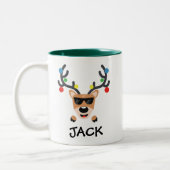 Mug café de vacances | Reindeer Cool (Gauche)