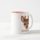 Mug café de vacances | Renard aquarelle (Devant droit)