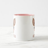 Mug café de vacances | Renard aquarelle (Centre)