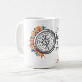 Mug Café de voyage inspirant (Devant gauche)