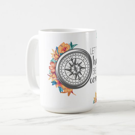 Mug Café de voyage inspirant (Devant gauche)
