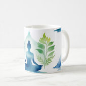 Mug Café de Yoga Sérénité (Devant droit)
