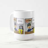 Mug Café délicieux (Devant gauche)