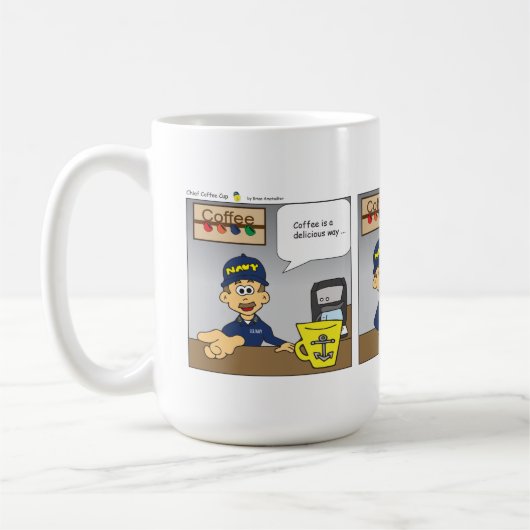 Mug Café délicieux (Gauche)