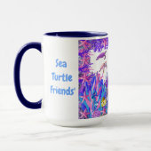 Mug café des amis de la tortue sous-marine (Gauche)