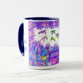 Mug café des amis de la tortue sous-marine (Devant gauche)