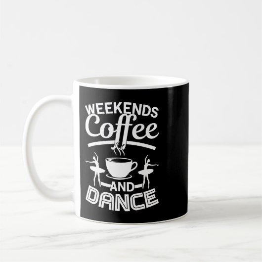 Mug Café des FC Week-ends Café Et Danse Chemise Danse (Gauche)