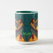 Mug café design égyptien (Centre)