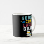 Mug Café d'obtention du diplôme d'université de summa (Devant droit)