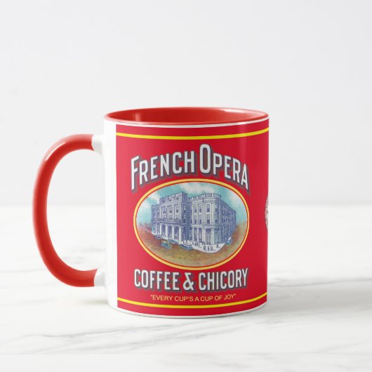 Mug Café d'opéra français et chicorée (Gauche)