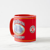 Mug Café d'opéra français et chicorée (Devant gauche)