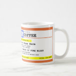 Mug Café d'ordonnance personnalisé<br><div class="desc">Customisez cette tasse avec votre nom !</div>