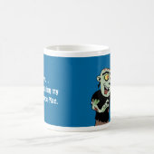 Mug Café drôle de plan d'évasion de zombi (Centre)