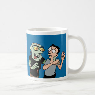 Mug Café drôle de plan d'évasion de zombi