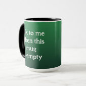 Mug Café drôle sarcastique (Devant gauche)