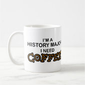 Mug Café du besoin - commandant d'histoire (Gauche)