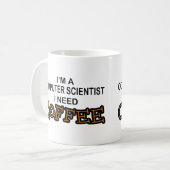 Mug Café du besoin - informaticien (Devant gauche)