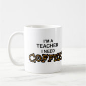 Mug Café du besoin - professeur (Gauche)