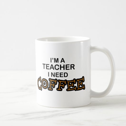 Mug Café du besoin - professeur (Droite)