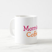 Mug café du matin (Devant gauche)