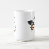 Mug café du matin avec des monstres médiévaux amic (Centre)