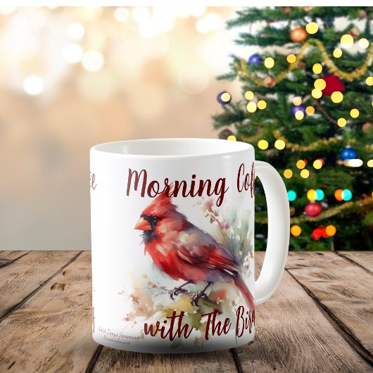 Mug Café du matin avec les oiseaux