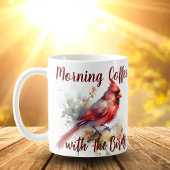 Mug Café du matin avec les oiseaux
