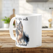 Mug Café du matin avec mon berger moderne