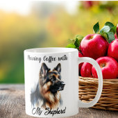 Mug Café du matin avec mon berger moderne