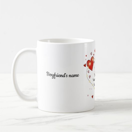 Mug Café du matin avec toi (Gauche)