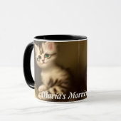 Mug Café du matin de Maria personnalisable (Devant gauche)