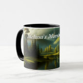 Mug Café du matin de Melissa personnalisable (Devant gauche)