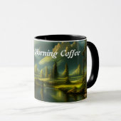 Mug Café du matin de Melissa personnalisable (Devant droit)
