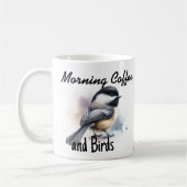 Mug Café du matin et oiseaux (Gauche)