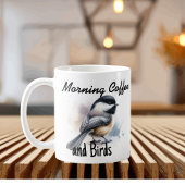 Mug Café du matin et oiseaux