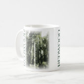 Mug café du parc national Redwood (Devant gauche)