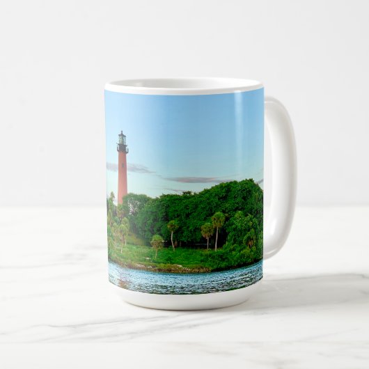 Mug café du phare de Jupiter (Devant droit)