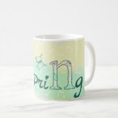 Mug Café du printemps (Devant droit)