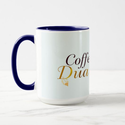 Mug Café Dua & Glow Musulmane Moderne (Gauche)