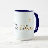 Mug Café Dua & Glow Musulmane Moderne (Devant droit)