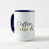 Mug Café Dua & Glow Musulmane Moderne (Devant gauche)