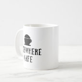 Mug Café Elsewhere V1 Mode Clair (Devant gauche)