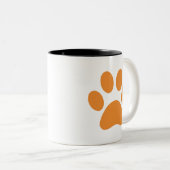 Mug café Empreinte de patte (Devant droit)