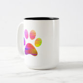 Mug café Empreinte de patte (Devant gauche)