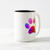 Mug café Empreinte de patte (Devant droit)