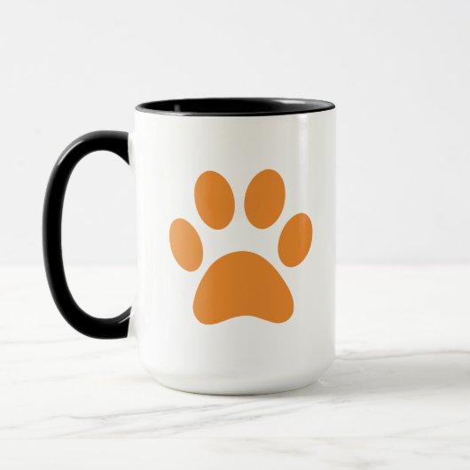 Mug café Empreinte de patte (Gauche)
