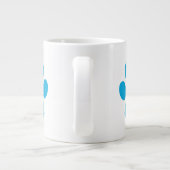 Mug café Empreinte de patte (Dos)